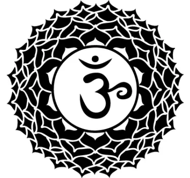 Sticker decorativo chakra sahasrara - TenStickers