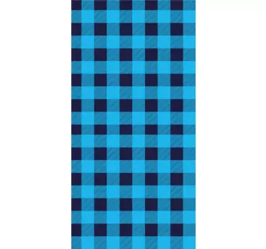 Adesivo samsung motivo a quadretti blu - TenStickers