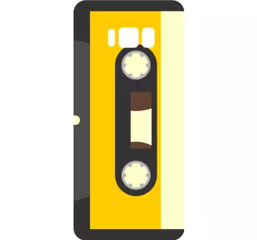 Adesivo samsung cassetta vintage - TenStickers
