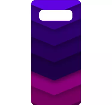 Adesivo samsung sfumature a chevron - TenStickers