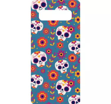 Adesivo samsung motivo teschi colorati - TenStickers