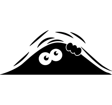 Sticker pc ospite curioso - TenStickers