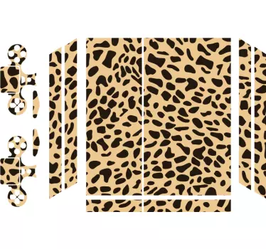Adesivo ps4 cover a stampa animale - TenStickers