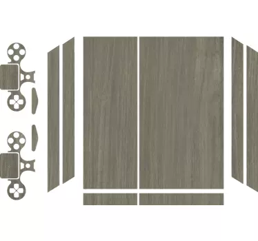 Adesivo Ps4 elegante copertina grigia - TenStickers
