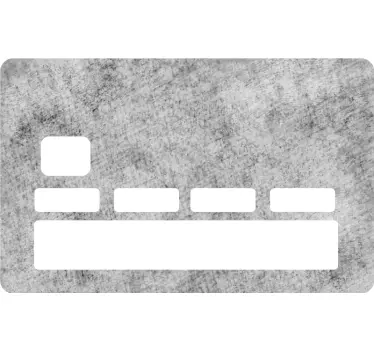 Adesivo per carta di credito Texture originale in pietra grigia g - TenStickers