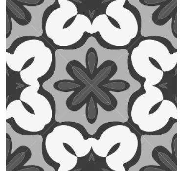 Adesivo per piastrelle design geometrico della cucina - TenStickers