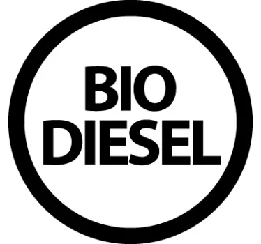 Sticker decorativo auto biodiesel - TenStickers