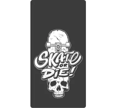 Adesivo Samsung design skate or die - TenStickers
