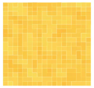 Greca adesiva sovrapposizione di motivi a mosaico - TenStickers