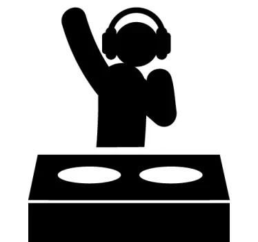 Skin adesiva portatile DJ pro - TenStickers