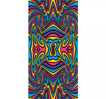 Adesivo Samsung motivo a vortice vibrante - TenStickers