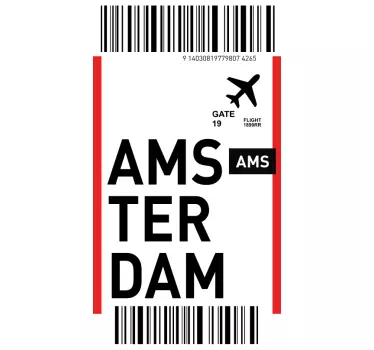 Adesivo samsung passaporto di amsterdam - TenStickers