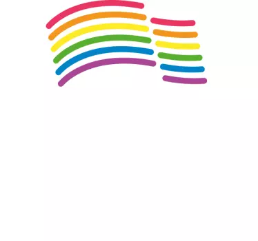 Adesivo Samsung bandiera arcobaleno dell'orgoglio - TenStickers