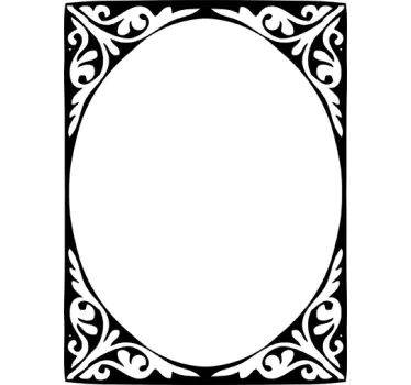 Wall sticker cornice elegante - TenStickers
