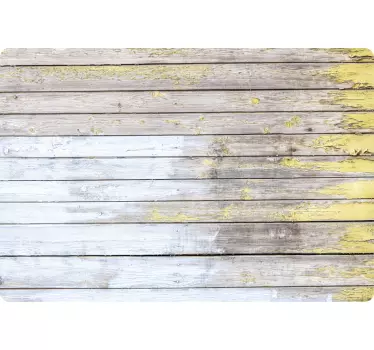 Adesivo per laptop finitura legno rustico - TenStickers