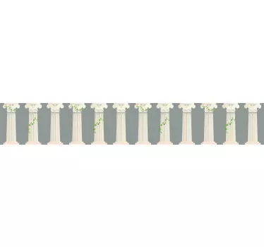 Greca adesiva accento colonna classica - TenStickers
