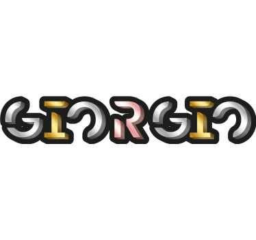 Adesivo per auto nome semplice personalizzato - TenStickers
