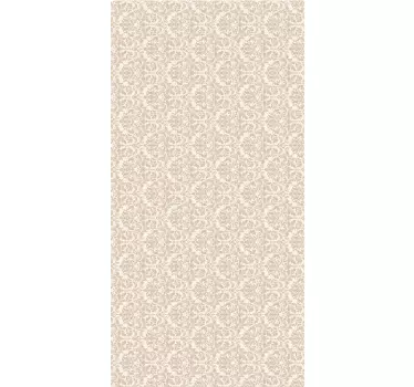 Adesivo per porta motivo decorativo sofisticato - TenStickers