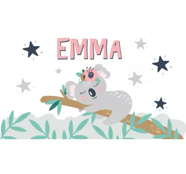 Adesivo neonato sogni di koala - TenStickers
