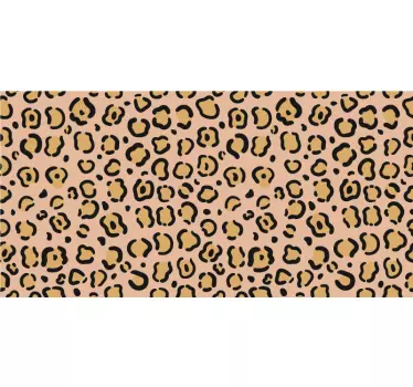 Carta adesiva per mobili cassetto con stampa leopardata - TenStickers