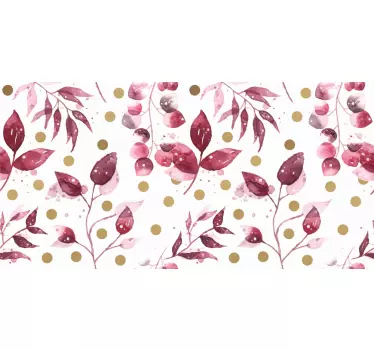 Carta adesiva per mobili concetto foglia botanica - TenStickers