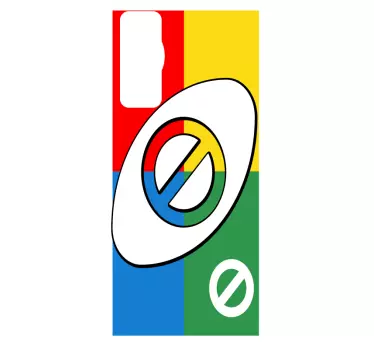 Adesivo huawei grafica di carte colorate - TenStickers