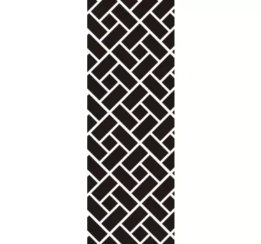 Adesivo box doccia figure geometriche - TenStickers
