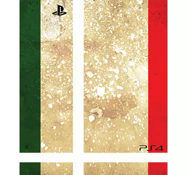 Adesivo Ps4 Italia - TenStickers