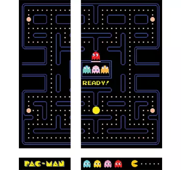 Adesivo Ps4 Pacman - TenStickers