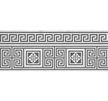 Adesivo fascia decorativa greca - TenStickers