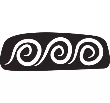 Sticker decorativo spirali - TenStickers