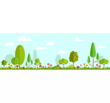 Wall sticker alberi - TenStickers