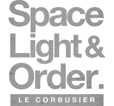 Sticker Le Corbusier richiesti - TenStickers