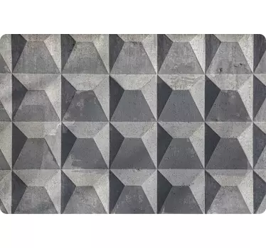 Adesivo pc "calcestruzzo grigio" texture - TenStickers