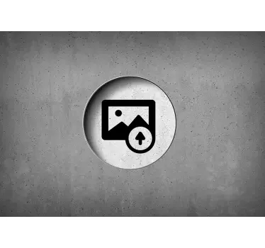 Adesivo pc cemento grezzo personalizzabile - TenStickers