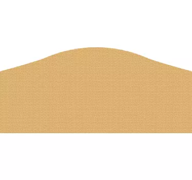 Adesivo testata letto vimini - TenStickers