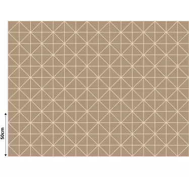 Adesivo per mobile piastrelle a motivi beige - TenStickers
