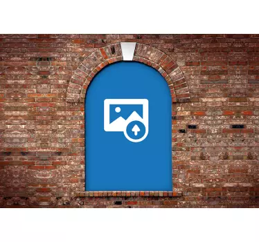 Adesivo pc arco 3d personalizzabile - TenStickers
