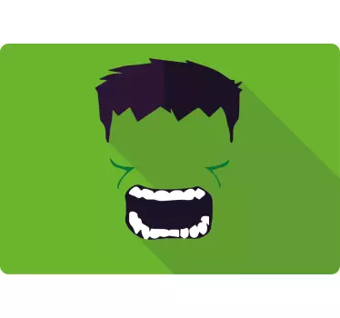Adesivo pc supereroe verde - TenStickers