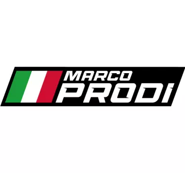 Adesivo auto racing  personalizzabile - TenStickers