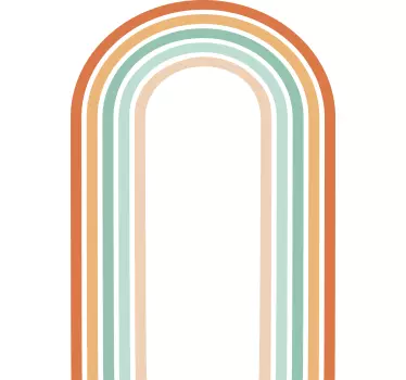 Adesivo arco arcobaleno - TenStickers