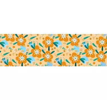 Adesivo murale con fiori - TenStickers
