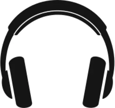 Adesivo per pc con cuffie - TenStickers