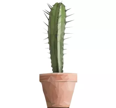 Adesivo Murale Cactus - TenStickers