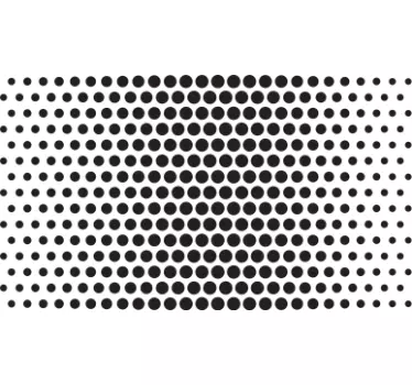 Adesivo per vetri con struttura a pois - TenStickers
