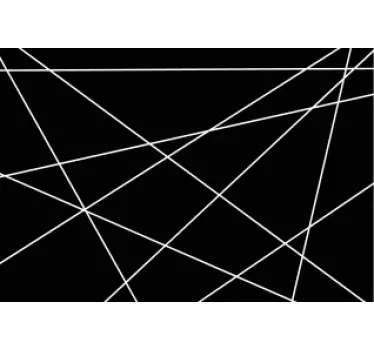Adesivo per vetri traslucido con linee - TenStickers