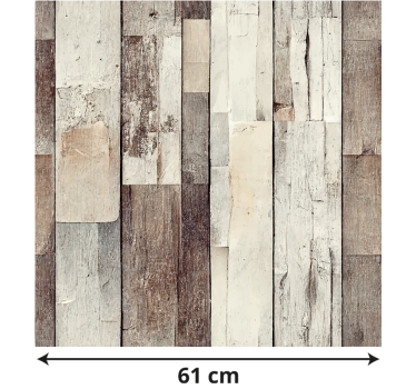 Carta adesiva per mobile legno invecchiato - TenStickers