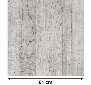 Carta adesiva per mobile legno grigio - TenStickers