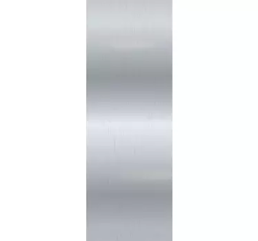 Adesivo frigo texture in acciaio - TenStickers
