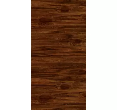 Adesivo per porta effetto legno marrone - TenStickers